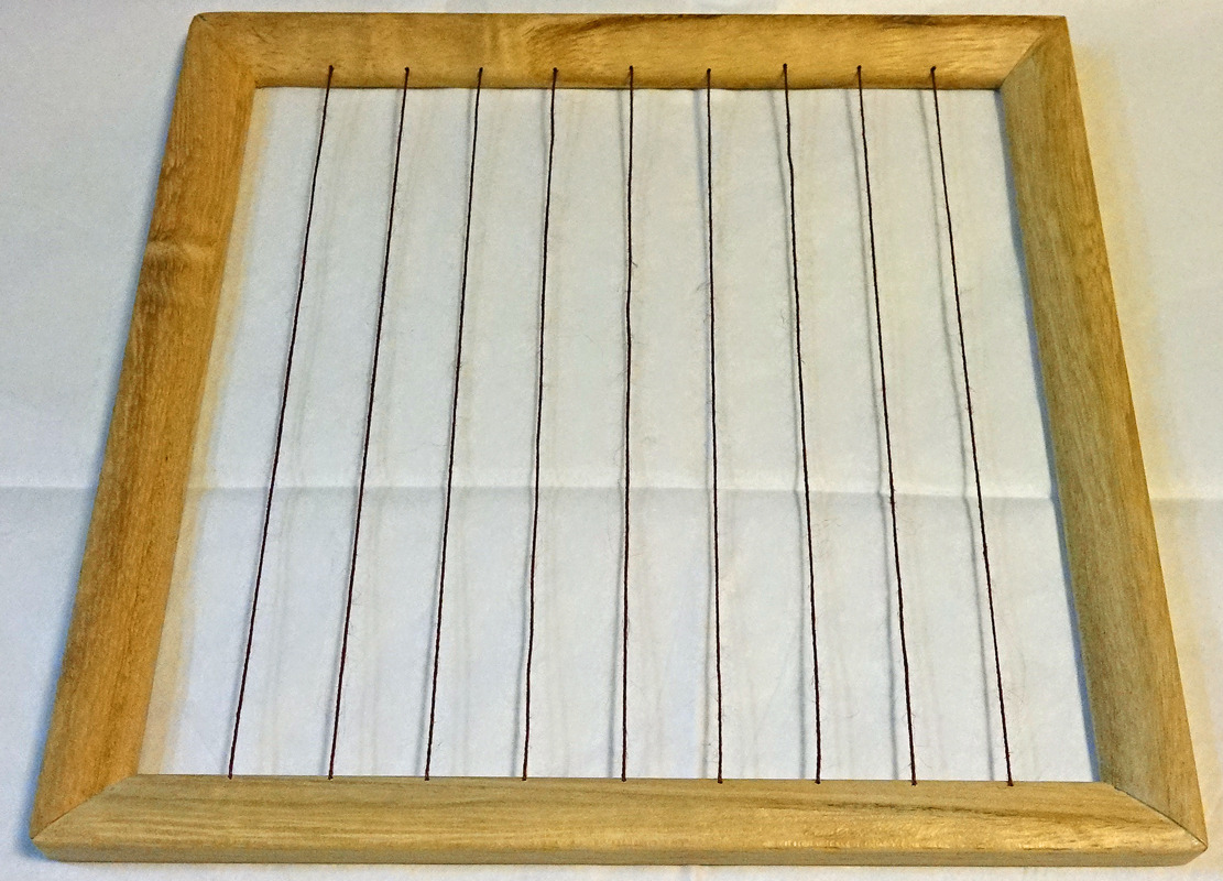 花と糸さま10/15　長いラベル、手書きノート、古い書類、アンティーク雑誌他 町家 de 源氏物語の写本を読む］（第8回）（糸罫の試作品完成）: <h2